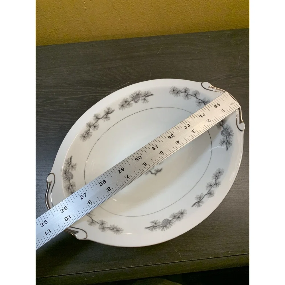 Empress China Seyei Japan Silver‎ Cone 400 Vegetable Serving Bowl